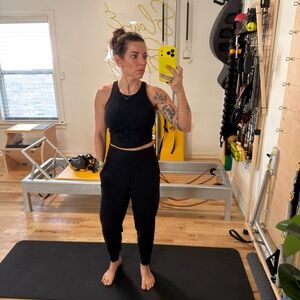 Athleta Black Venice Joggers - Size Small